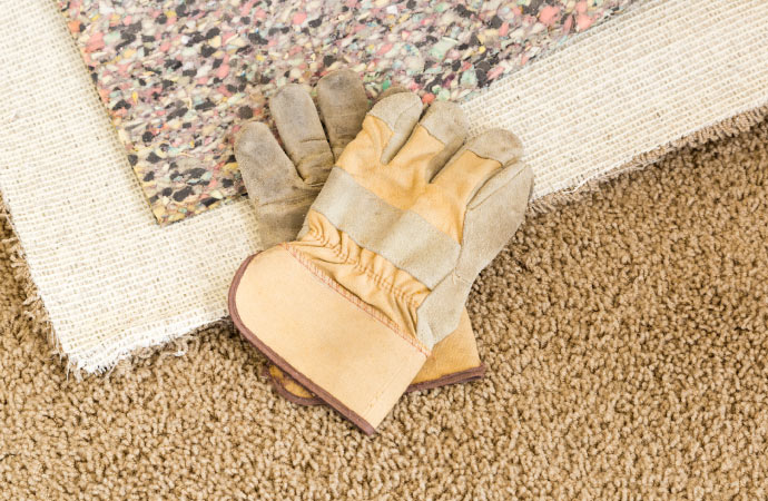 Professional absorbent pad cleanup service